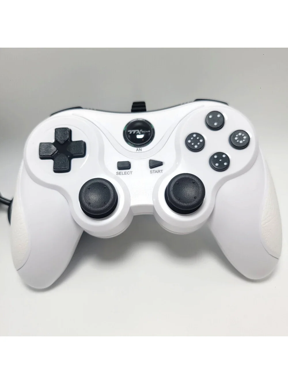PlayStation 3 Wired Controller for PS3 / PC / USB by TTX Tech - White